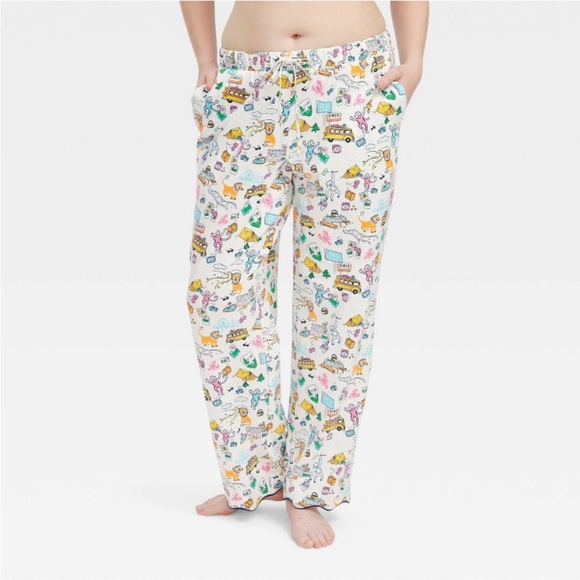 Roller Rabbit Target Multicolor Printed Pajama Set - Picture 3 of 3